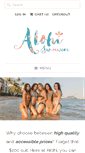 Mobile Screenshot of alohiswimwear.com